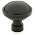 Emtek Brandt 1-1/4 Inch Mushroom Cabinet Knob from the Industrial Modern Collection Flat Black
