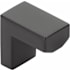 Emtek Keaton 1-1/2 Inch Long Finger Cabinet Pull Flat Black