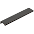 Emtek Modern Edge 8 Inch Center to Center Finger Cabinet Pull from the Contemporary Collection Oil Rubbed Bronze