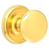 Emtek Providence Classic Brass Privacy Door Knobset with the Concealed Screws Polished Brass