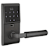 Emtek EMTouch Electronic Keypad Leverset from the Brass Modern Collection Flat Black