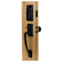 Emtek EMTouch Electronic Keypad Handleset from the Brass Modern Collection Flat Black