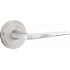 Emtek Athena Stainless Steel Privacy Leverset Brushed Stainless Steel