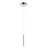 ET2 Flute 1" Wide LED Pendant Polished Chrome