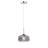 ET2 Deuce 8" Wide LED Mini Pendant Polished Chrome / Smoke