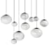 ET2 Nimbus 21" Wide Multi Light Pendant Black