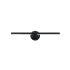 ET2 Dorian 23" Tall LED Wall Sconce Black