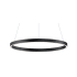 ET2 Groove 24" Wide LED Ring Chandelier Black
