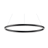 ET2 Groove 32" Wide LED Ring Chandelier Black