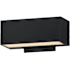 ET2 Blok 4" Tall Outdoor Wall Sconce Black