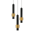 ET2 Reveal 11" Wide LED Multi Light Pendant Black / Gold