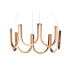ET2 You 26" Wide LED Chandelier Brushed Champagne