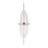 ET2 Quasar 6" Wide LED Mini Pendant Polished Chrome