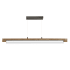 ET2 Joist 45" Wide LED Suspension Linear Pendant Driftwood / Charcoal