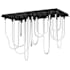 ET2 Soleil 42" Wide Flush Mount Linear Ceiling Fixture Black