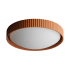 ET2 Souffle 18" Wide LED Flush Mount Drum Ceiling Fixture Terra Cotta