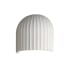 ET2 Basilica 8" Tall LED Wall Sconce Chaulk White