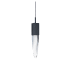 ET2 Quartz 5" Wide LED Mini Pendant Black