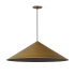 ET2 Pitch 30" Wide LED Pendant Antique Brass