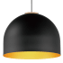 ET2 Foster 20" Wide LED Pendant Black / Gold