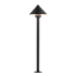 ET2 Single Alumilux Landscape 12V LED Center Mount Path Light Black