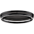 ET2 Groove 24" Wide Flush Mount Ceiling Fixture Black