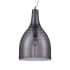 Eurofase Lighting Altima 10" Wide Mini Pendant Chrome / Smoke