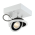 Eurofase Lighting Vision 1 Light LED Flush Mount Ceiling Fixture White / Black