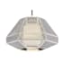 Eurofase Lighting Recinto 12" Wide Pendant Chrome