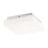 Eurofase Lighting Monti 9" Wide LED Semi-Flush Square Ceiling Fixture Satin Nickel