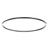 Eurofase Lighting Spunto 61" Wide LED Ring Chandelier - 1 Tier Matte Black