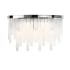 Eurofase Lighting Candice 5 Light 12" Tall Wall Sconce Chrome