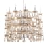 Eurofase Lighting Ferrero 48 Light 42" Wide Crystal Chandelier Chrome