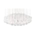 Eurofase Lighting Riverdale 8 Light 25" Wide Suspension Multi Light Pendant Chrome