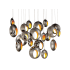 Eurofase Lighting Arlington 20 Light 52" Wide LED Multi Light Pendant Blackened Chrome