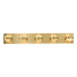 Eurofase Lighting Ryder 5 Light 33" Wide LED Bathroom Vanity Light Gold