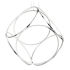 Eurofase Lighting Glenview 6 Light 34" Wide LED Ring Chandelier Chrome