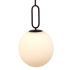 Eurofase Lighting Prospect 12" Wide Pendant with Opal Glass Shade Acid Opal / Matte Black