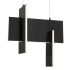 Eurofase Lighting Coburg 20" Wide LED Suspension Multi Light Pendant Black