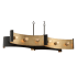 Eurofase Lighting Metallo 12 Light 48" Wide Linear Chandelier Bronze