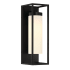 Eurofase Lighting Ren 16" Tall Outdoor Wall Sconce Satin Black