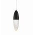 Eurofase Lighting Écrou 7" Wide Mini Pendant Black