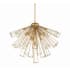 Eurofase Lighting Dendelio 13 Light 30" Wide Sputnik Pendant Gold
