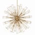 Eurofase Lighting Dendelio 29 Light 41" Wide Sputnik Chandelier Gold