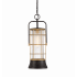 Eurofase Lighting Rivamar 8" Wide Pendant Oil Rubbed Bronze / Gold