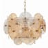 Eurofase Lighting Sue-Anne 6 Light 20" Wide Abstract Pendant Plated Brass