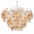 Eurofase Lighting Sue-Anne 12 Light 30" Wide Abstract Pendant Plated Brass