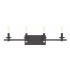 Eurofase Lighting Torna 4 Light 36" Wide 3000K LED Vanity Light Black