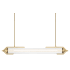 Eurofase Lighting Espada 48" Wide Linear Chandelier Gold
