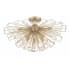 Eurofase Lighting Dendelio 9 Light 30" Wide Semi-Flush Ceiling Fixture Gold